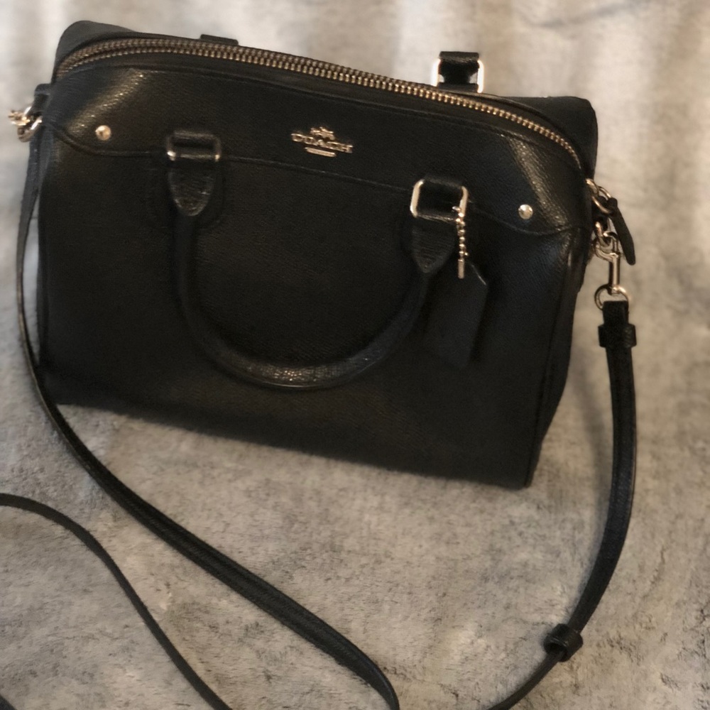 Coach  Handbag w long strap! Perfect Condition!